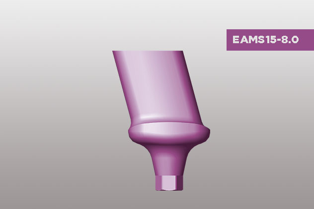 اباتمنت زاویهدار Molar بایولاین (۱۵ درجه) در پلتفرم استاندارد
