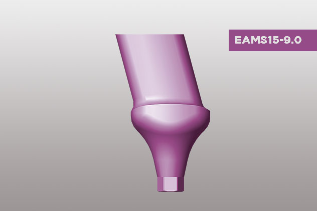 اباتمنت زاویهدار Molar بایولاین (۱۵ درجه) در پلتفرم استاندارد