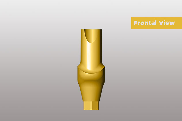 اباتمنت زاویهدار Premolar بایولاین (۱۵ درجه) در پلتفرم رگولار