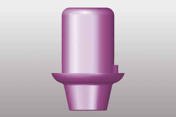 پلتفرم تیتانیوم CAD CAM Non Hex در پلتفرم استاندارد