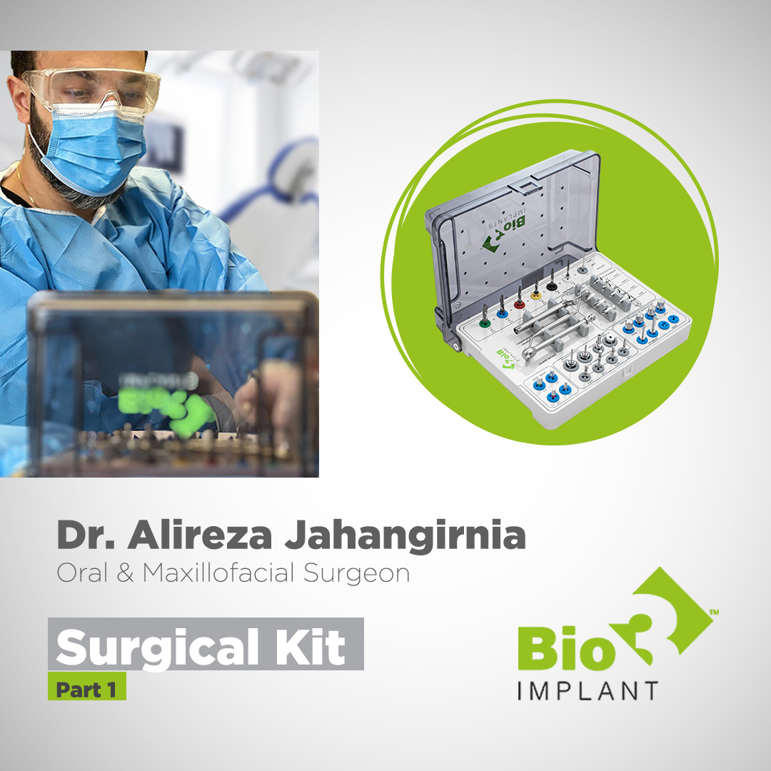 کیت جراحی Bio3 Implants (قسمت اول) کیت جراحی Bio3 Implants