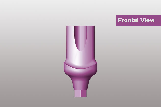 اباتمنت زاویه‌دار Incisor بایولاین (۱۵ درجه) در پلتفرم استاندارد