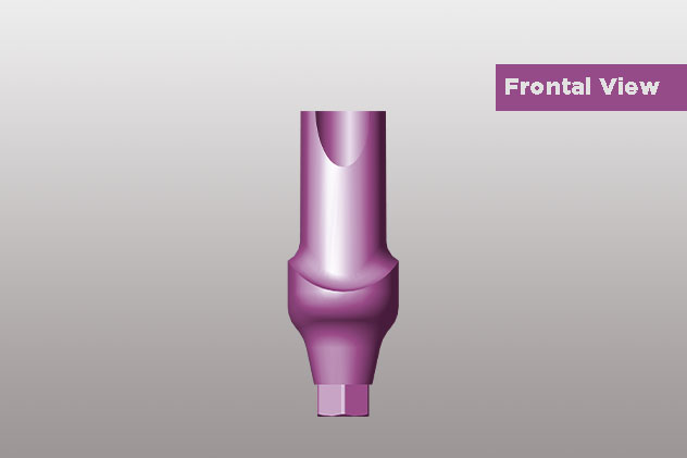 اباتمنت زاویه‌دار Premolar بایولاین (۱۵ درجه) در پلتفرم استاندارد