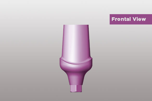 اباتمنت مستقیم Incisor در پلتفرم استاندارد Bio Line