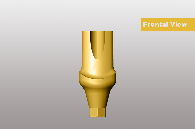 اباتمنت زاویه‌دار Incisor بایولاین (۱۵ درجه) در پلتفرم رگولار