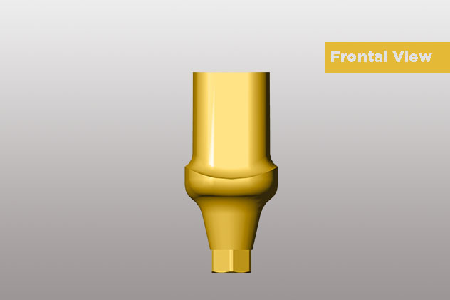 اباتمنت زاویه‌دار Molar بایولاین (۱۵ درجه) در پلتفرم رگولار