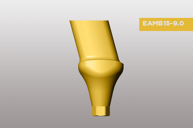 اباتمنت زاویه‌دار Molar بایولاین (۱۵ درجه) در پلتفرم رگولار