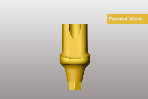 اباتمنت زاویه‌دار Molar بایولاین (۲۵ درجه) در پلتفرم رگولار