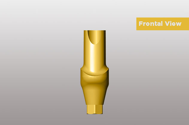 اباتمنت زاویه‌دار Premolar بایولاین (۱۵ درجه) در پلتفرم رگولار