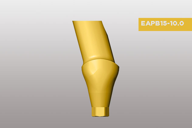 اباتمنت زاویه‌دار Premolar بایولاین (۱۵ درجه) در پلتفرم رگولار