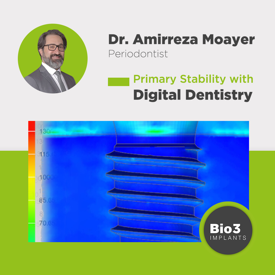 توضیحات آقای دکتر امیررضا معیر در مورد پایداری اولیه در دندانپزشکی دیجیتال دکتر امیررضا معیر