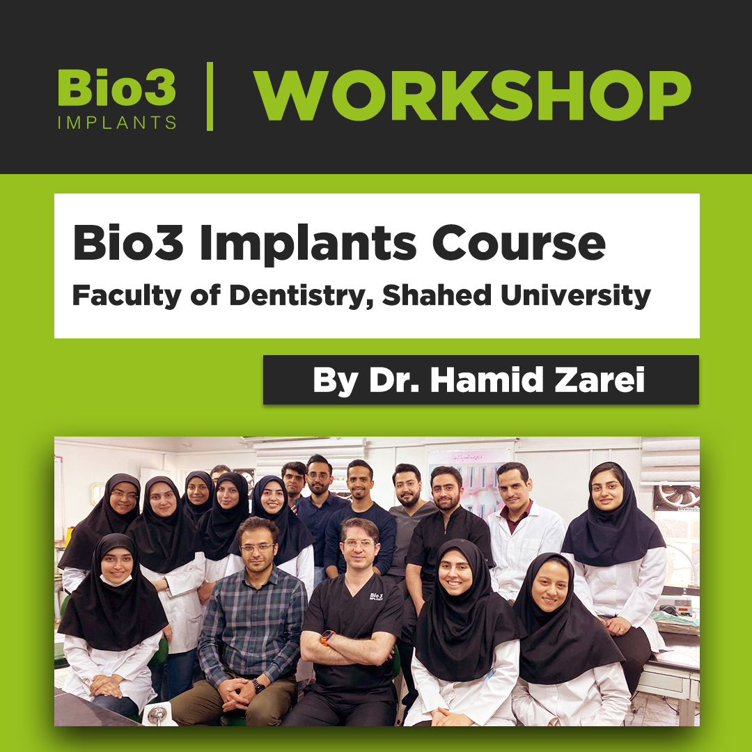 دوره کاشت ایمپلنت بایوتری توسط آقای دکتر حمید زارعی دکتر حمید زارعی