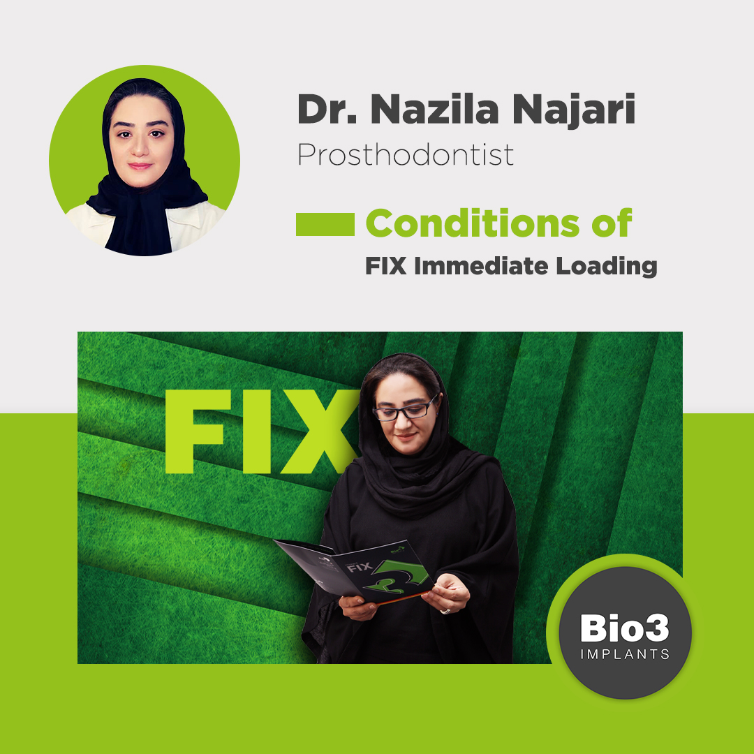 توضیحات دکتر نازیلا نجاری در مورد شرایط کاشت ایمپلنت فوری شرایط کاشت ایمپلنت فوری